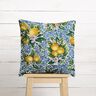 Decor Fabric Tapestry Fabric Lemon blossom – blue/green,  thumbnail number 6
