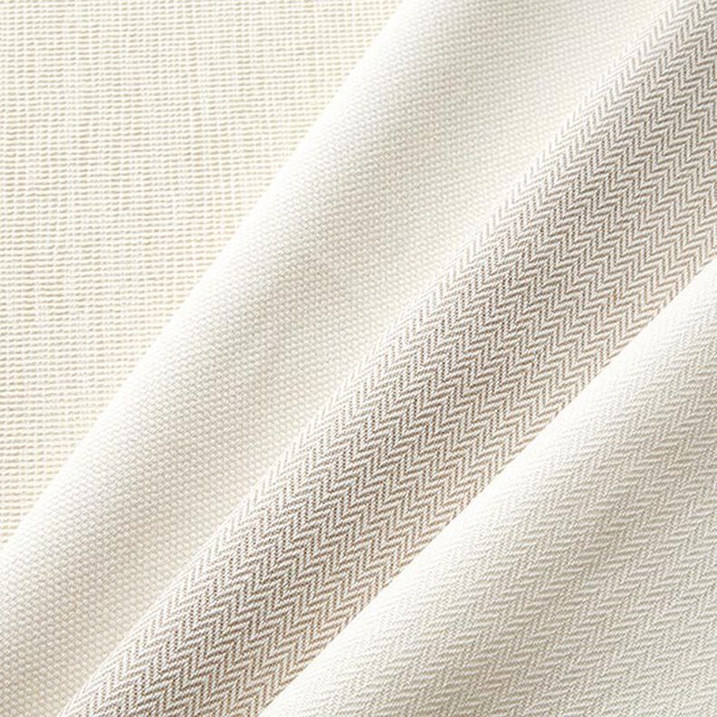 Decor Fabric Panama Classic Texture – offwhite, image number 4