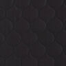 Quilted Fabric Circle Print – black,  thumbnail number 1