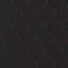 Quilted Fabric Circle Print – black,  thumbnail number 1