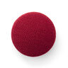 Covered button, Bi-Stretch Gabardine – carmine,  thumbnail number 1