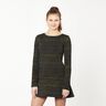 Ponte Roma Jersey roughened waterlines – dark brown/black,  thumbnail number 6