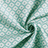 Outdoor fabric jacquard rhombus – mint,  thumbnail number 3