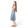 Linen fabric Stretch – denim blue,  thumbnail number 6