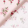 Cotton Cretonne mini flowers – rosé/intense pink,  thumbnail number 4