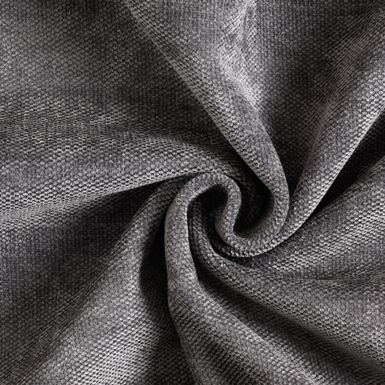 Thermal curtain fabric Chenille – granite,  image number 1