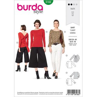Shirt, Burda 6166 | 34-44, 