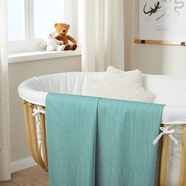 Cotton Muslin 280 cm – eucalyptus,  image number 8