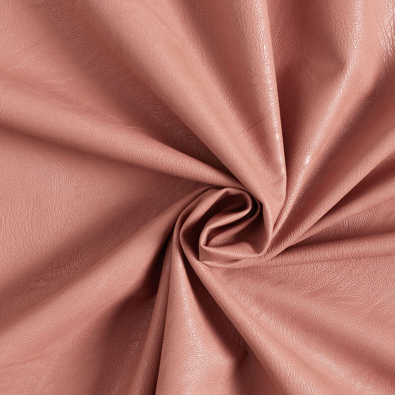 Stretch imitation leather plain – lobster,  image number 1