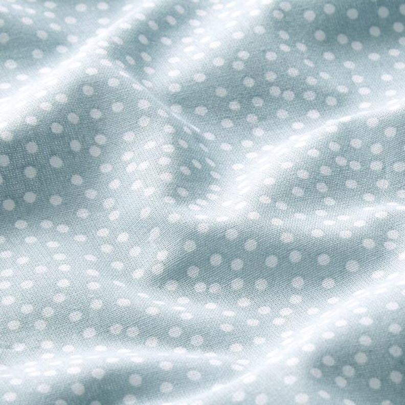 Cotton Cretonne Irregular Dots – baby blue,  image number 2