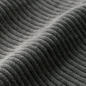 Chunky Corduroy pre-washed Plain – dark grey, 