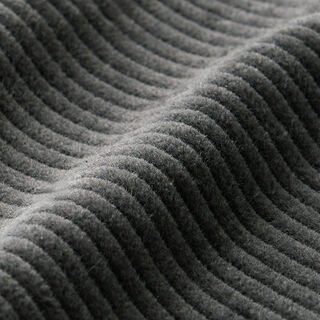Chunky Corduroy pre-washed Plain – dark grey, 