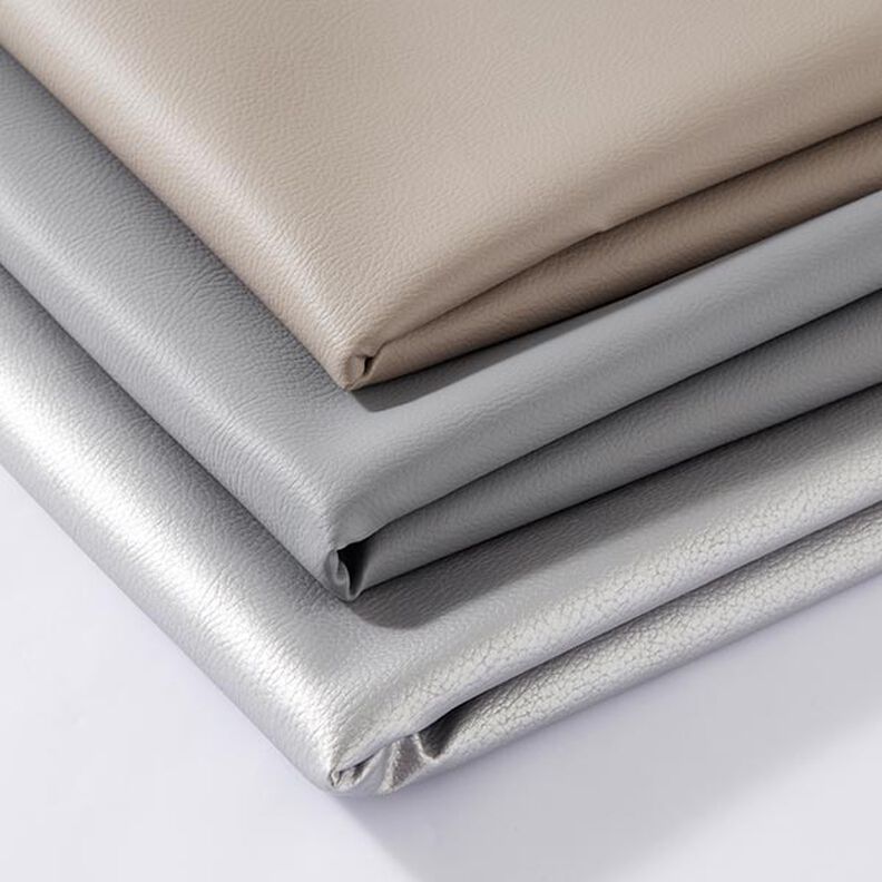 Imitation Leather – light grey,  image number 4