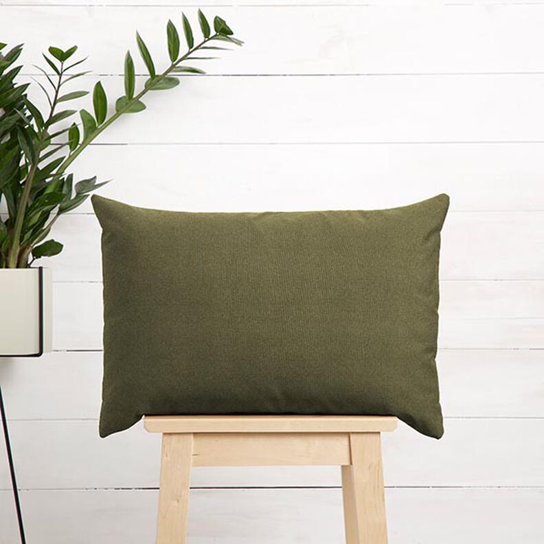 Matte Velvet Upholstery Fabric – olive,  image number 7
