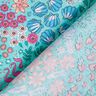 Coated Cotton maritime mix – aqua blue,  thumbnail number 4