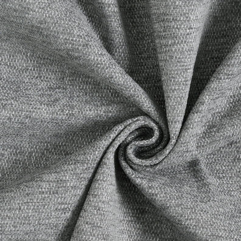 Upholstery Fabric Chenille Mottled – slate grey/silver grey, image number 1