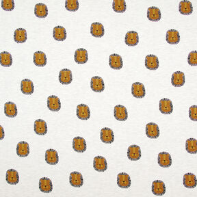 Sweatshirt Fabric Lions | by Poppy – offwhite/fawn, 