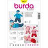 Baby Wrap Top / Elastic Trousers / Hat, Burda 9451,  thumbnail number 1