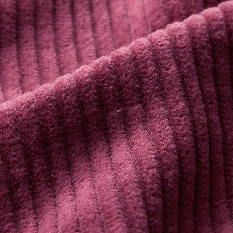 Chunky Corduroy pre-washed Plain – berry,  image number 2