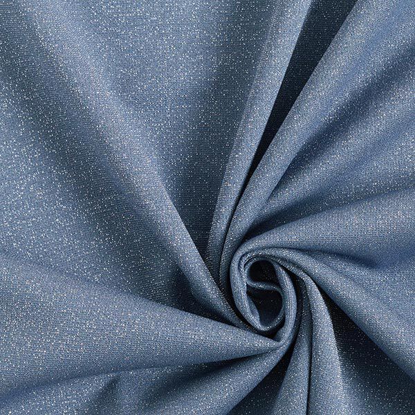 Glitter Viscose Blend Jersey – steel blue,  image number 1