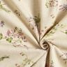 Decor Fabric Half Panama Bouquet of Flowers &ndash; natural/mauve,  thumbnail number 3