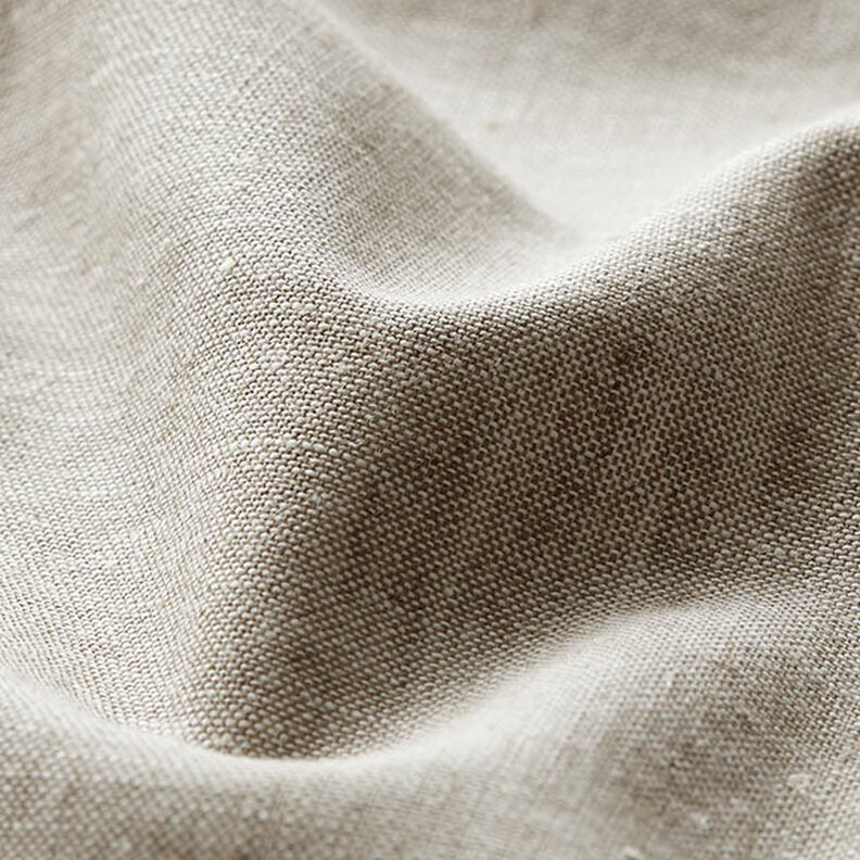 Cotton Linen Blend Mottled – taupe,  image number 2