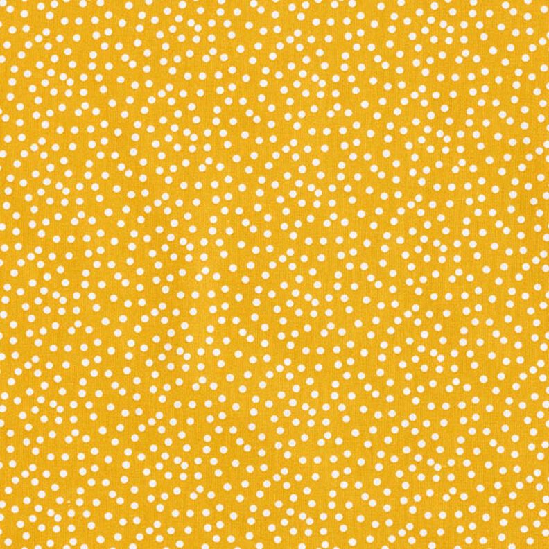 Cotton Cretonne Irregular Dots – curry yellow,  image number 1
