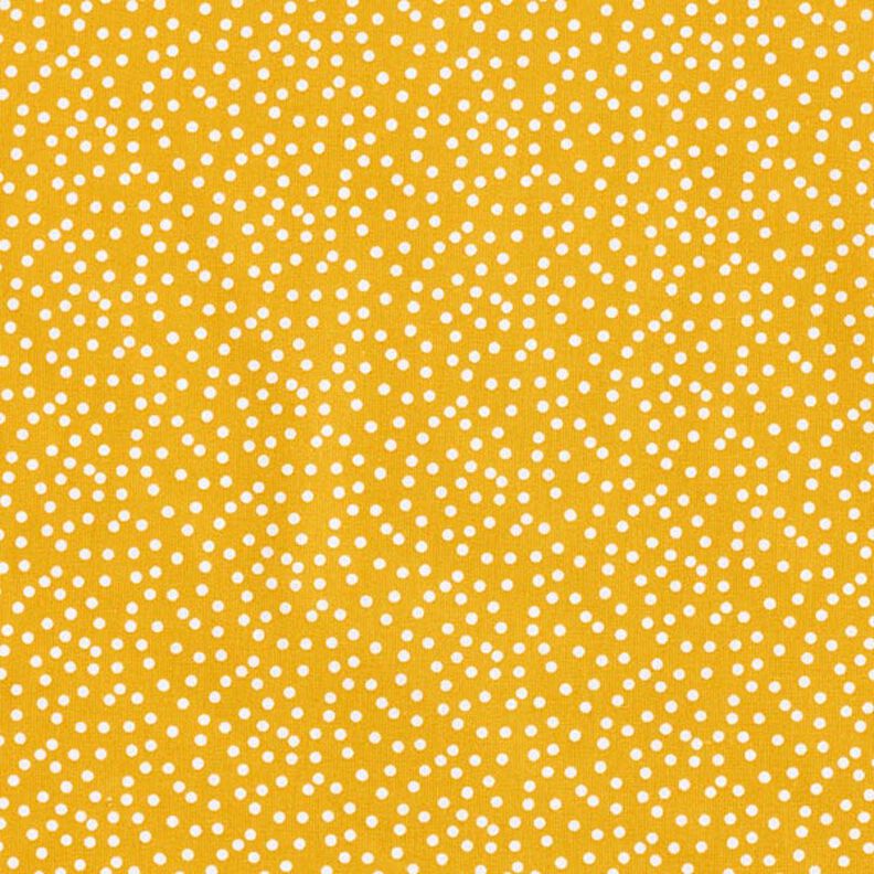 Cotton Cretonne Irregular Dots – curry yellow,  image number 1