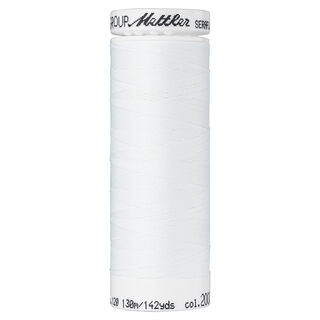 Seraflex Stretch Sewing Thread (2000) | 130 m | Mettler – white, 