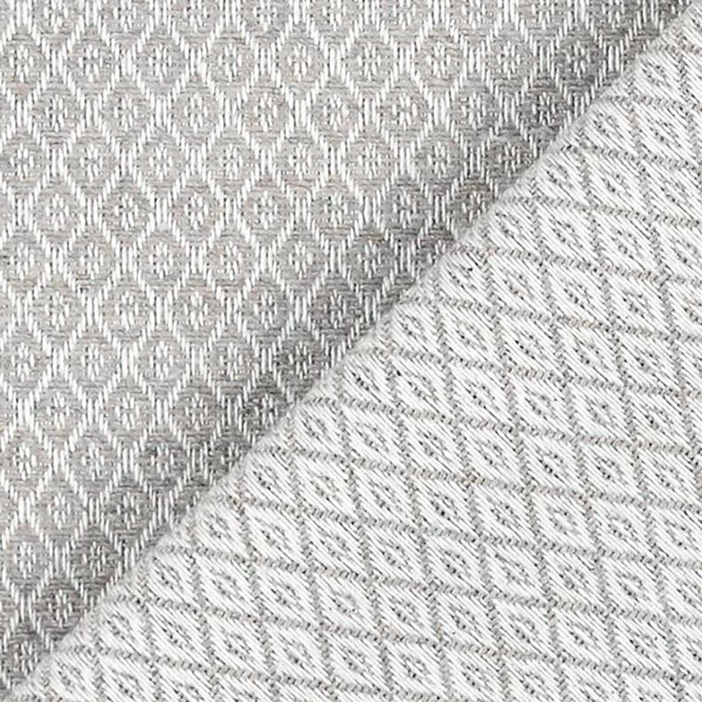 Minirute Jacquard Furnishing Fabric – light grey,  image number 3