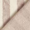 Towelling Fabric Bamboo Block Stripes – almond/light taupe,  thumbnail number 5