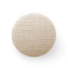 Covered button, Linen Medium – sand,  thumbnail number 1