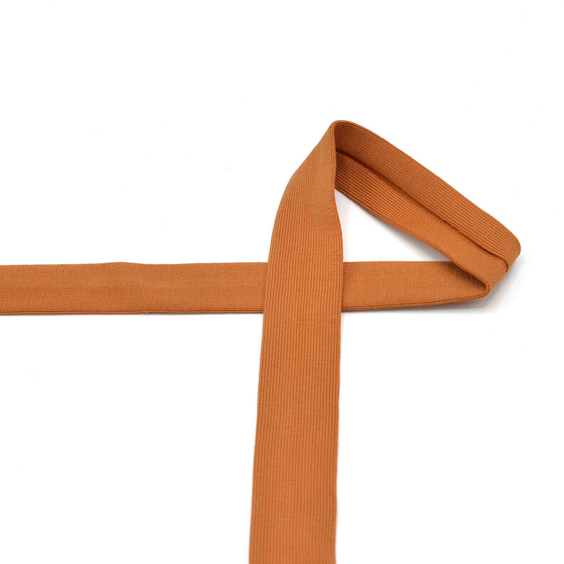 Bias binding Cotton Jersey [20 mm] – caramel,  image number 2