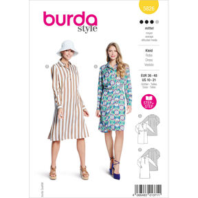 Dress | Burda 5826 | 36-48, 