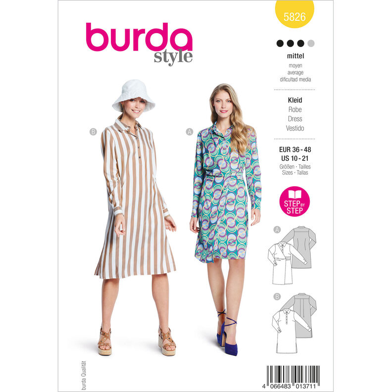 Dress | Burda 5826 | 36-48,  image number 1