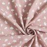 Ginkgo leaves bamboo fabric – light dusky pink,  thumbnail number 3