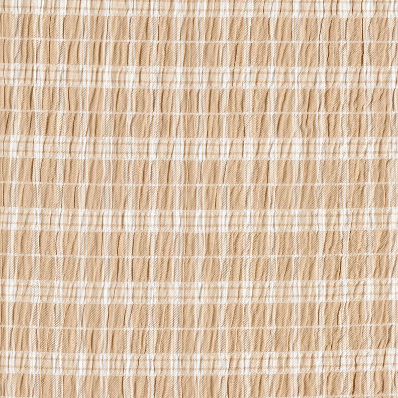 Seersucker Blurred Stripes – sand/white, image number 1