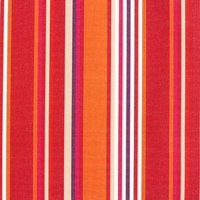 awning fabric Blurred Stripes – coral/berry, 