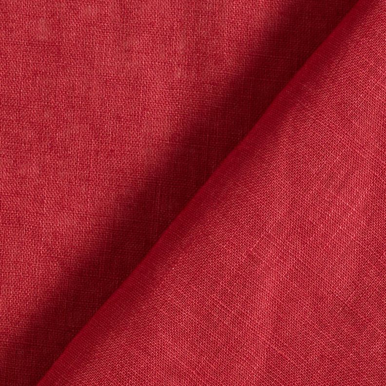 Lightweight linen blend pre-washed – carmine, image number 4