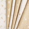 Decor Fabric Jacquard Lurex fir tree – light beige/gold,  thumbnail number 5