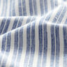 Linen Cotton Blend Wide Stripes – denim blue/offwhite,  thumbnail number 2