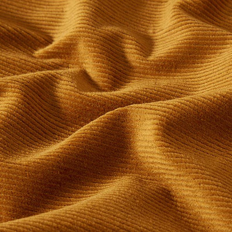 Stretchy Genoa Cord, pre-washed – caramel,  image number 2