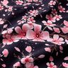 Cotton Jersey Cherry blossom | Glitzerpüppi – navy blue,  thumbnail number 1