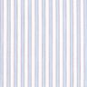 Bi-colour stripes cotton fabric – white/light blue,  thumbnail number 1