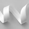 Bias binding Satin [20 mm] – white,  thumbnail number 2