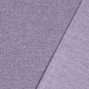 Glitter knit fabric melange – lavender | Remnant 50cm, 