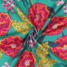 Cotton Poplin Fresh Flowers | Nerida Hansen – emerald green,  thumbnail number 4