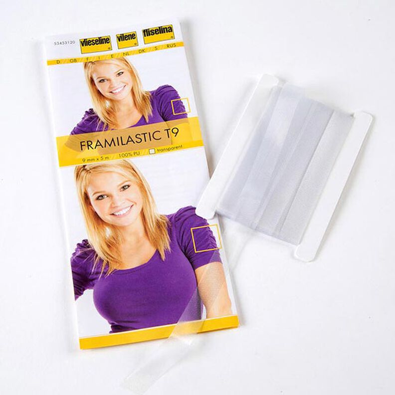 Framilastic T9 [9 mm x 5 m] | Vilene – transparent,  image number 1