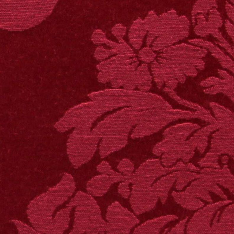 Decor Fabric Jacquard Damasco 280 cm – carmine,  image number 2