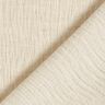 Linen Cotton Blend Jacquard Wave Pattern – natural,  thumbnail number 1